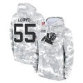 C.Panthers #55 Devin Lloyd Player Arctic Camo Salute to Service Pullover Hoodies Limited Game BALCE Stitched Jerseys