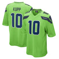 S.Seahawks #10 Cooper Kupp Player Green Home Game BALCE Stitched Jerseys