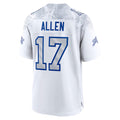 B.Bills #17 Josh Allen Player White Rivalries Collection Game BALCE Stitched Jerseys