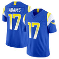 LA.Rams #17 Davante Adams Player Royal Rivalries Vapor Limited Home Game BALCE Stitched Jerseys
