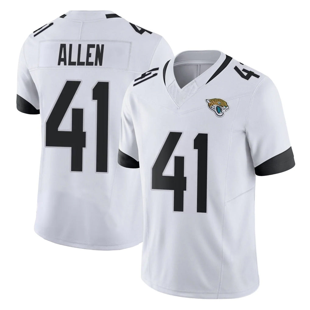 J.Jaguars #41 Josh Hines-Allen Player White Vapor F.U.S.E. Limited Home Game BALCE Stitched Jerseys