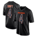 C.Bears #4 D'Andre Swift Player Carbon Black Fashion Game BALCE Stitched Jerseys