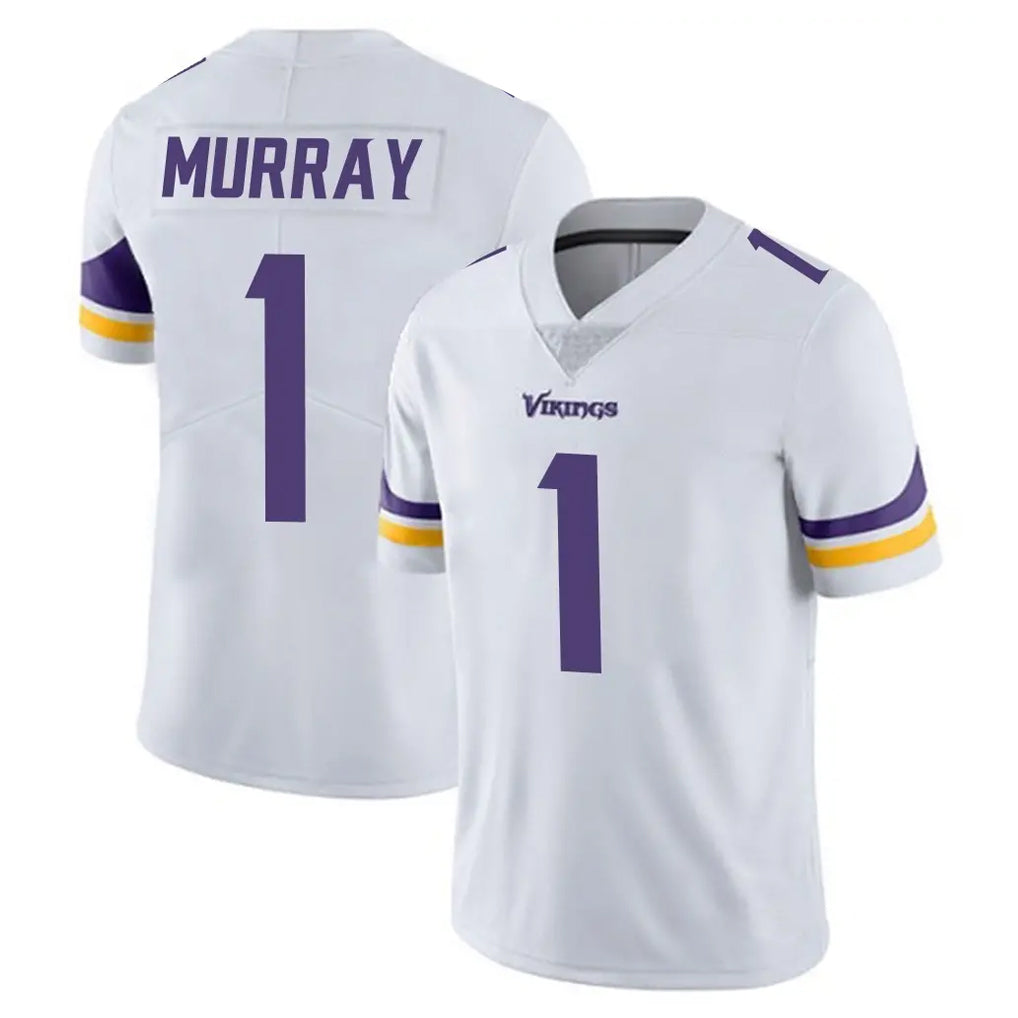 M.Vikings #1 Kyler Murray Player White Limited Vapor Untouchable Home Game BALCE Stitched Jerseys