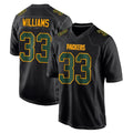 GB.Packers #33 Evan Williams Player Black Fashion Home Game BALCE Stitched Jerseys