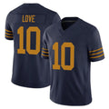 GB.Packers #10 Jordan Love Player Navy The 1923 Classic Vapor F.U.S.E. Home Game BALCE Stitched Jerseys