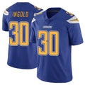 LA.Chargers #30 Alec Ingold Player Royal Limited Color Rush Vapor Untouchable Home Game BALCE Stitched Jerseys