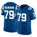 IN.Colts #79 Bernhard Raimann Player Royal Limited Vapor F.U.S.E. Home Game BALCE Stitched Jerseys