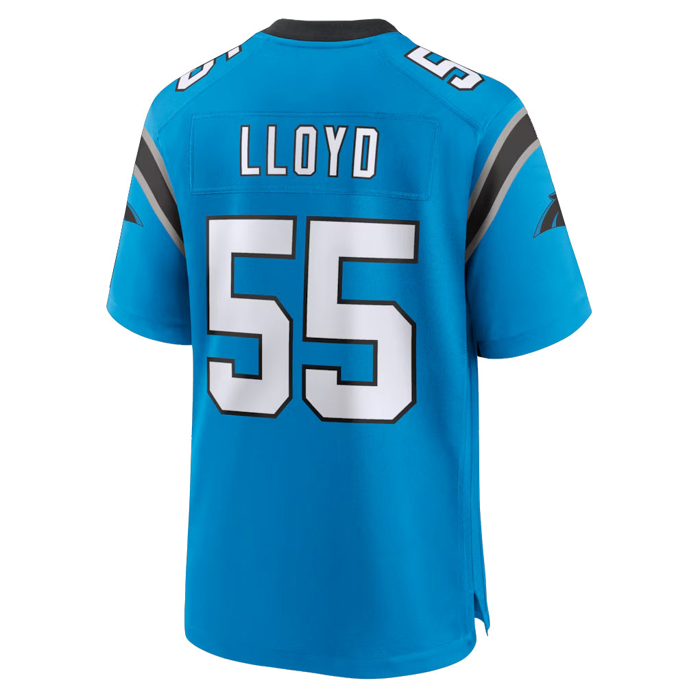 C.Panthers #55 Devin Lloyd Player Blue Home Game BALCE Stitched Jerseys