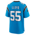 C.Panthers #55 Devin Lloyd Player Blue Home Game BALCE Stitched Jerseys