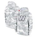 W.Commanders ## Commanders Blank Player Arctic Camo Limited Salute to Service Pullover Hoodies Game BALCE Stitched Jerseys