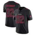 H.Texans #32 David Montgomery Player Black Impact Limited Game BALCE Stitched Jerseys