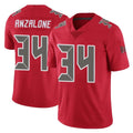 TB.Buccaneers #34 Alex Anzalone Player Red Limited Color Rush Home Game BALCE Stitched Jerseys