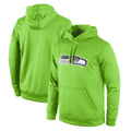 S.Seahawks ## Seahawks Blank Player Green LOGO Pullover Hoodies Game BALCE Stitched Jerseys
