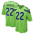 S.Seahawks #22 Rashid Shaheed Player Green Home Game BALCE Stitched Jerseys