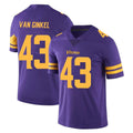 M.Vikings #43 Andrew Van Ginkel Player Purple Limited Color Rush Home Game BALCE Stitched Jerseys
