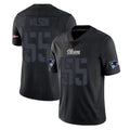 NE.Patriots #55 Jared Wilson Player Black Impact LImited Home Game BALCE Stitched Jerseys