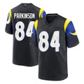LA.Rams #84 Colby Parkinson Player Black Midnight Rivalries Collection Home Game BALCE Stitched Jerseys