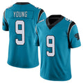 C.Panthers #9 Bryce Young Player Blue Vapor Untouchable Limited Game BALCE Stitched Jerseys