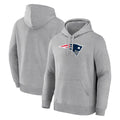 NE.Patriots ## Patriots Blank Player Gray LOGO Pullover Hoodies Home Game BALCE Stitched Jerseys