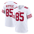 SF.49ers #85 George Kittle Player White Game Home BALCE Stitched Jerseys