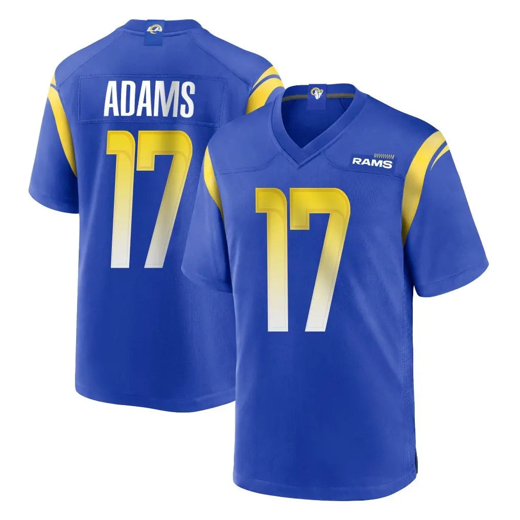 LA.Rams #17 Davante Adams Player Royal Home Game BALCE Stitched Jerseys