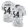 P.Steelers #54 Zach Frazier Player Arctic Camo Limited Salute To Service Home Game BALCE Stitched Jerseys