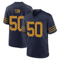 GB.Packers #50 Zach Tom Player Navy The 1923 Classic Home Game BALCE Stitched Jerseys