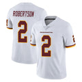 W.Commanders #2 Amik Robertson Player White Limited Vapor Untouchable Home Game BALCE Stitched Jerseys
