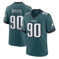 P.Eagles #90 Jordan Davis Player Green Home Game BALCE Stitched Jerseys