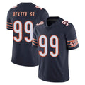 C.Bears #99 Gervon Dexter Sr. Player Navy Vapor Untouchable Limited Home Game BALCE Stitched Jerseys