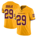 W.Commanders #29 Rasul Douglas Player Gold Limited Color Rush Home Game BALCE Stitched Jerseys