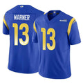 LA.Rams #13 Kurt Warner Player Royal Vapor F.U.S.E. Limited Retired BALCE Stitched Jerseys