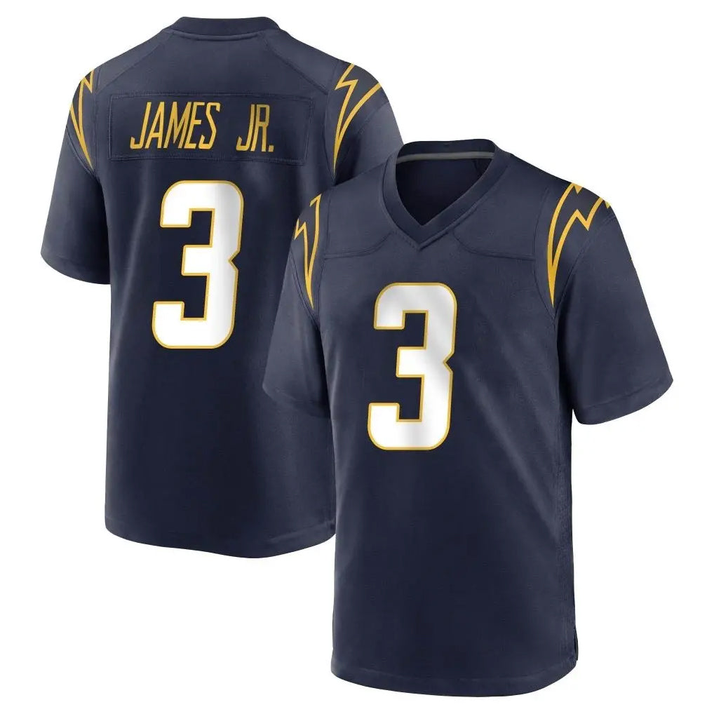 LA.Chargers #3 Derwin James Jr. Player Navy Home Game BALCE Stitched Jerseys