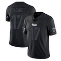LA.Rams #17 Davante Adams Player Black Impact Limited Home Game BALCE Stitched Jerseys