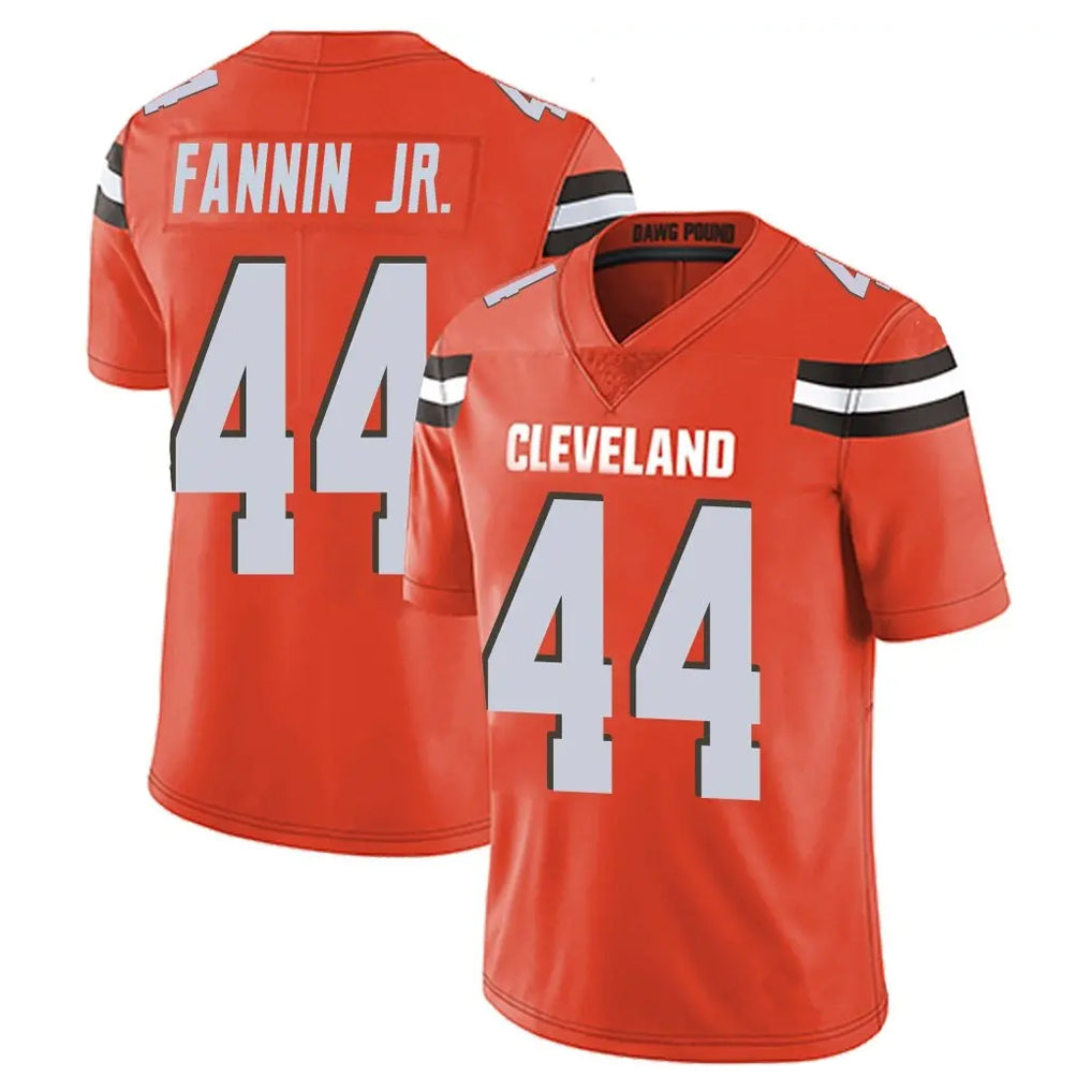 C.Browns #44 Harold Fannin Jr. Player Orange Alternate Vapor Untouchable Limited Home Game BALCE Stitched Jerseys