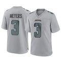 J.Jaguars #3 Jakobi Meyers Player Gray Atmosphere Fashion Home Game BALCE Stitched Jerseys