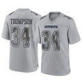 D.Cowboys #34 Jalen Thompson Player Gray Atmosphere Fashion Home Game BALCE Stitched Jerseys
