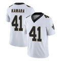 NO.Saints #41 Alvin Kamara Player White Limited Vapor Untouchable Home Game BALCE Stitched Jerseys