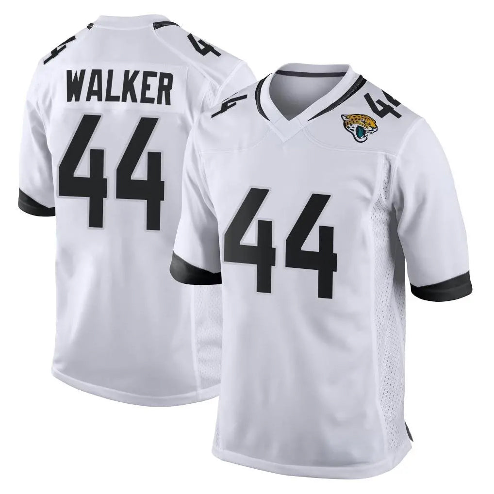 J.Jaguars #44 Travon Walker Player White Home Game BALCE Stitched Jerseys