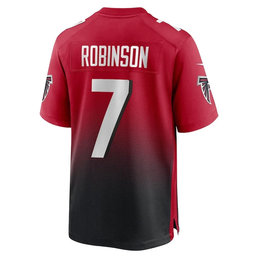 A.Falcons #7 Bijan Robinson Player Red Alternate Game BALCE Stitched Jerseys