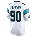 C.Panthers #90 Julius Peppers Player White Game BALCE Stitched Jerseys