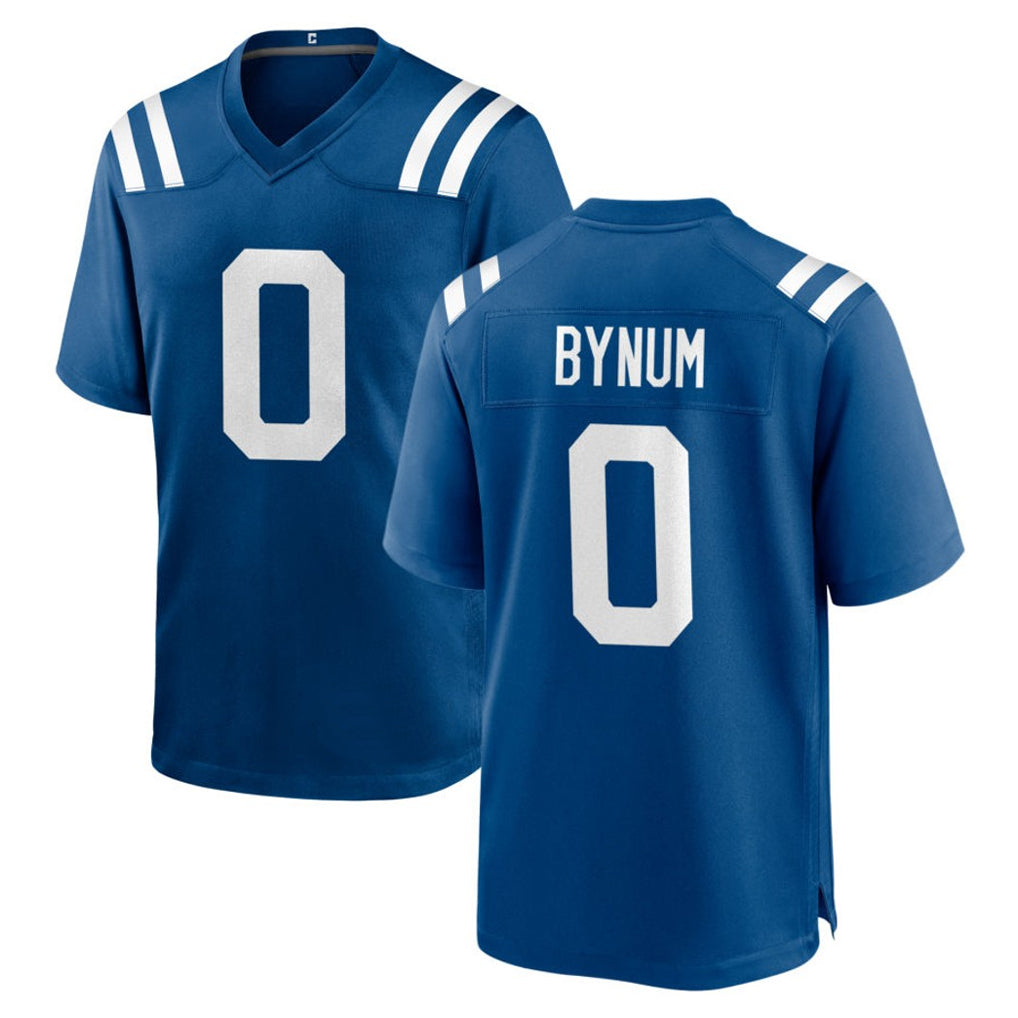 IN.Colts #0 Camryn Bynum Player Royal Home Game BALCE Stitched Jerseys