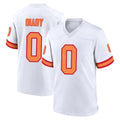 TB.Buccaneers #0 Yaya Diaby Player White '76 Home Game BALCE Stitched Jerseys