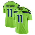 S.Seahawks #11 Jaxon Smith-Njigba Player Green Limited Color Rush Home Game BALCE Stitched Jerseys