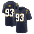 LA.Chargers #93 Teair Tart Player Navy Home Game BALCE Stitched Jerseys