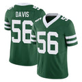 NY.Jets #56 Demario Davis Player Green Legacy Limited Vapor F.U.S.E. Home Game BALCE Stitched Jerseys