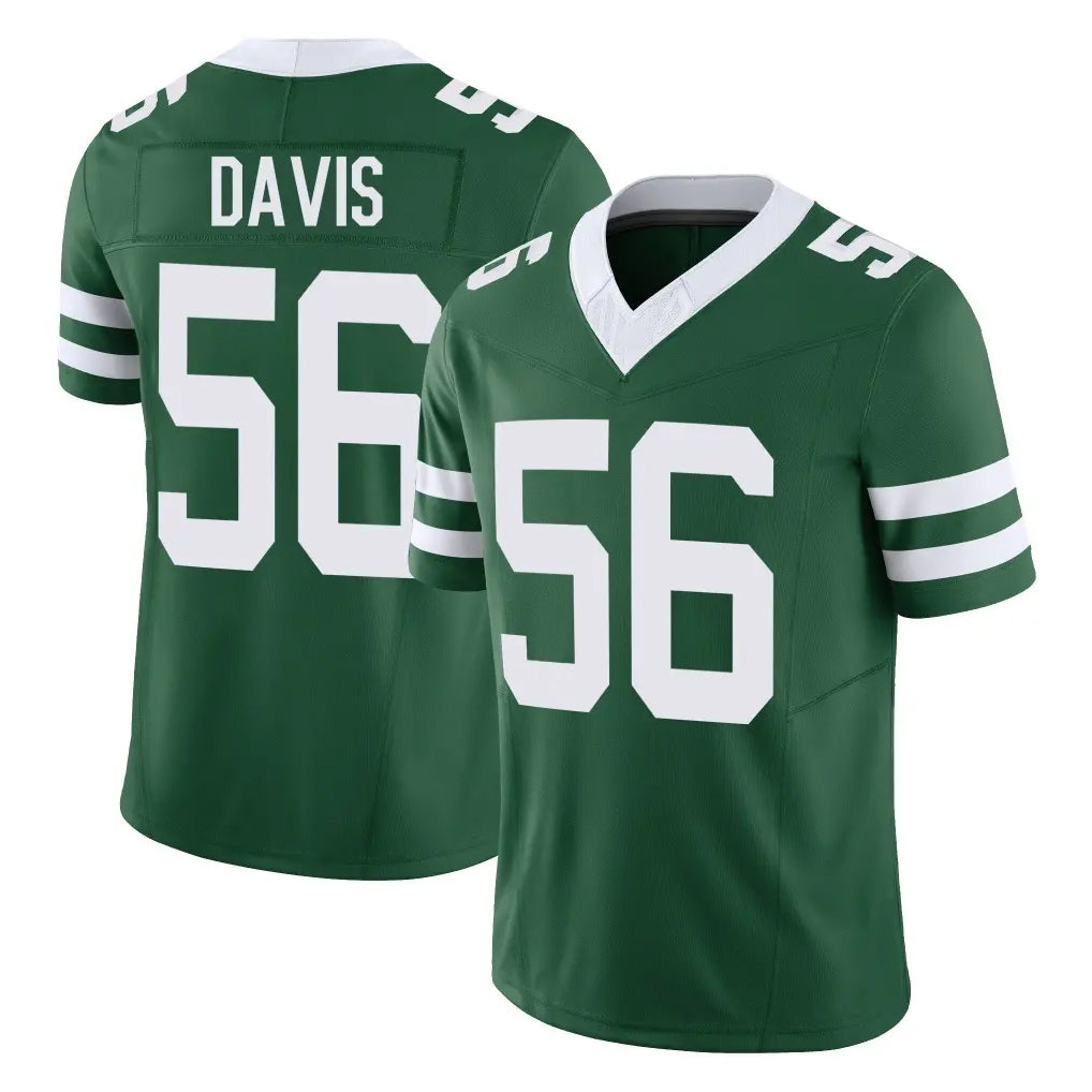 NY.Jets #56 Demario Davis Player Green Legacy Limited Vapor F.U.S.E. Home Game BALCE Stitched Jerseys