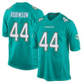 M.Dolphins #44 Chop Robinson Player Aqua Team Color Home Game BALCE Stitched Jerseys