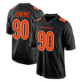 C.Bengals #90 Kris Jenkins Jr Player Black Fashion Game BALCE Stitched Jerseys