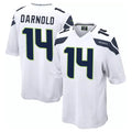 S.Seahawks #14 Sam Darnold Player White Home Game BALCE Stitched Jerseys
